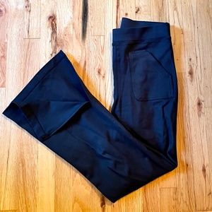 Anthropologie Maeve kick flare black pant medium